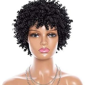 Afro Kinky Curly wigs Twist 8inch